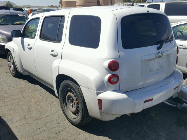 3GNBAAFW2BS663323 - 2011 CHEVROLET HHR LS WHITE photo 3