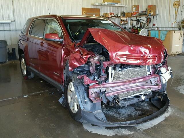 2CTALMEC2B6201225 - 2011 GMC TERRAIN BURGUNDY photo 1