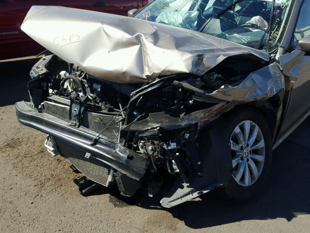 1VWAT7A32FC034717 - 2015 VOLKSWAGEN PASSAT S ოქროსფერი ფოტო 9