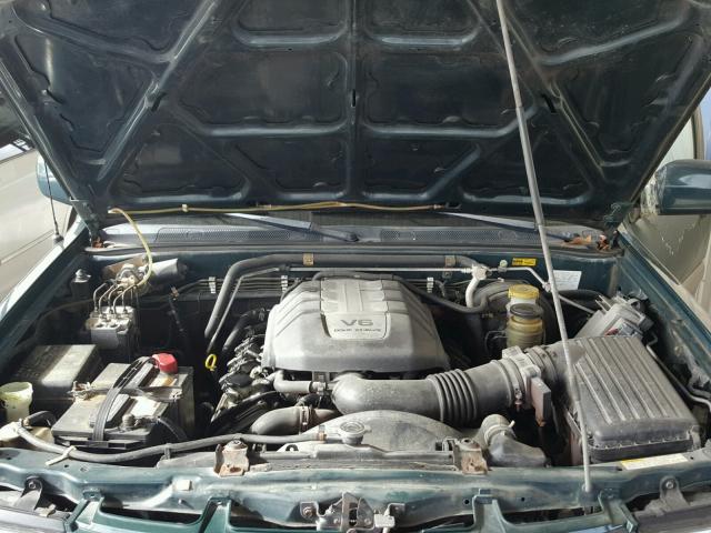 4S6CK58W114413359 - 2001 HONDA PASSPORT E GREEN photo 7