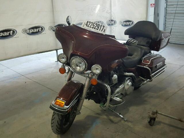 1HD1FF4188Y698488 - 2008 HARLEY-DAVIDSON FLHT BURGUNDY photo 2