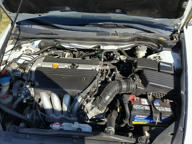 3HGCM56476G700337 - 2006 HONDA ACCORD LX WHITE photo 7