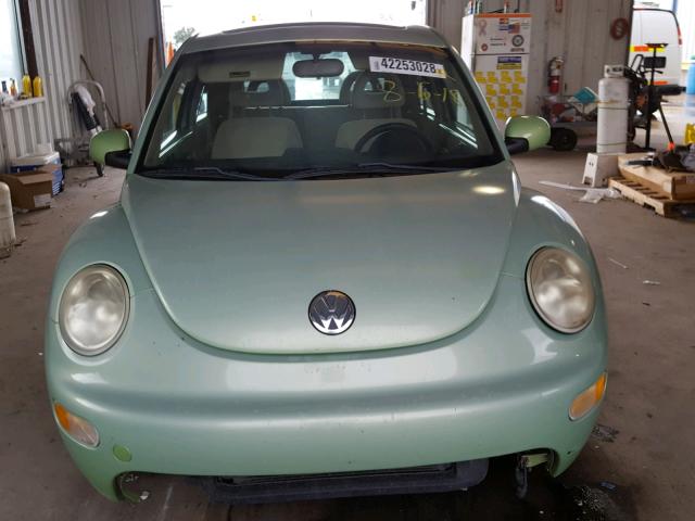 3VWCB21C61M446208 - 2001 VOLKSWAGEN NEW BEETLE GREEN photo 7