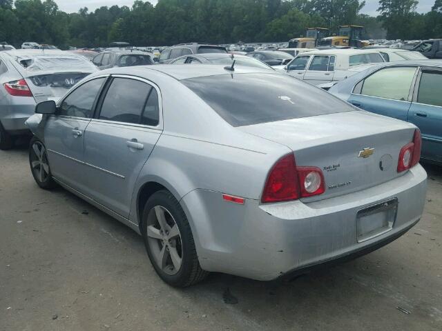 1G1ZC5E16BF351260 - 2011 CHEVROLET MALIBU 1LT SILVER photo 3