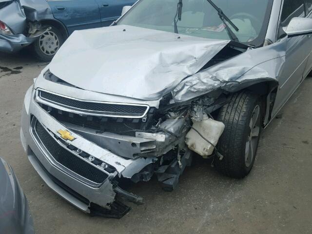 1G1ZC5E16BF351260 - 2011 CHEVROLET MALIBU 1LT ვერცხლისფერი ფოტო 9