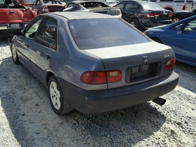 1HGEG855XRL033363 - 1994 HONDA CIVIC LX GRAY photo 3