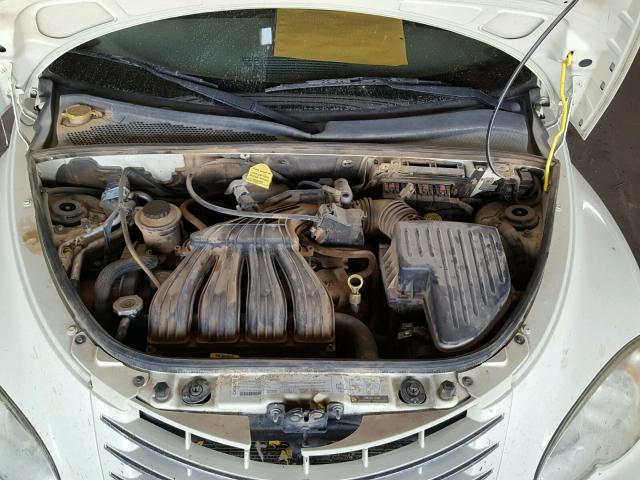 3A4FY48B27T533264 - 2007 CHRYSLER PT CRUISER WHITE photo 7