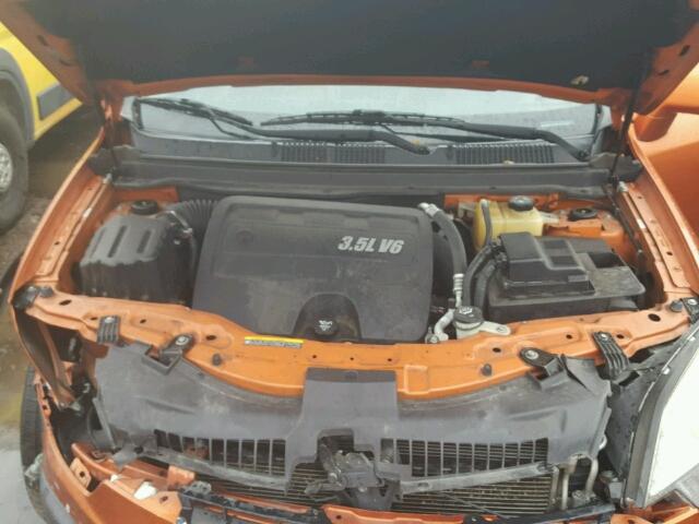 3GSDL43N48S500775 - 2008 SATURN VUE XE ORANGE photo 7