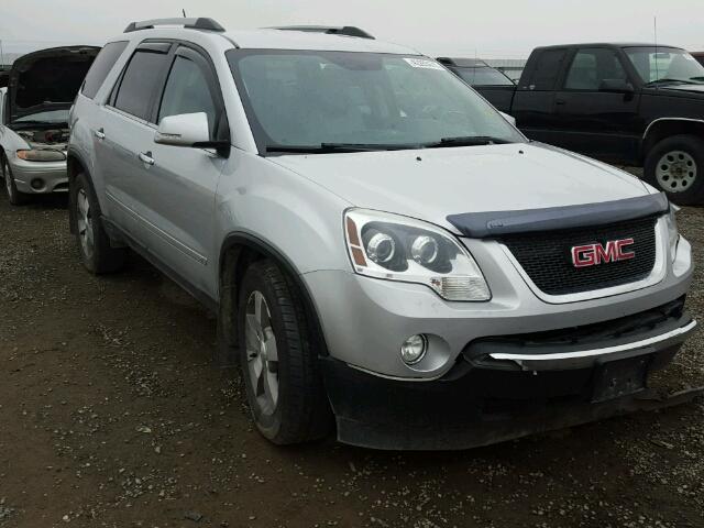 1GKLVMED3AJ178650 - 2010 GMC ACADIA SLT SILVER photo 1