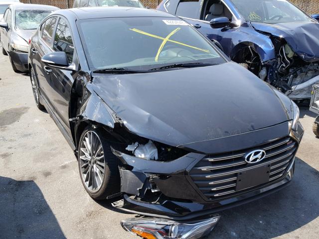 KMHD04LB2JU482515 - 2018 HYUNDAI ELANTRA SP BLACK photo 1