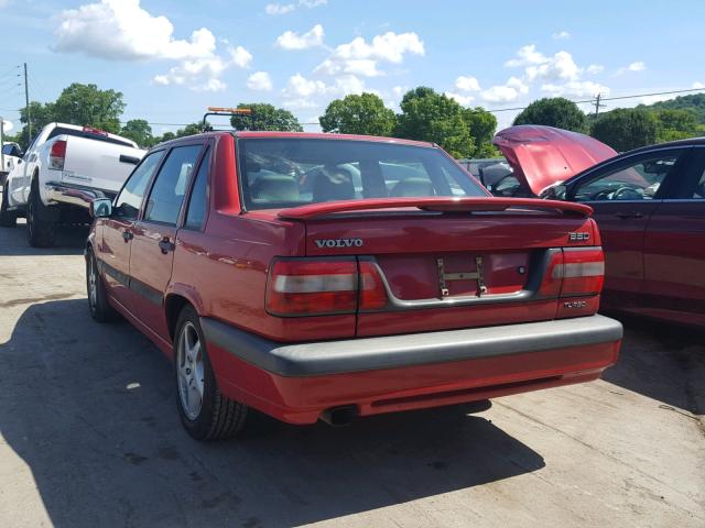 YV1LS5722T1320702 - 1996 VOLVO 850 RED photo 3