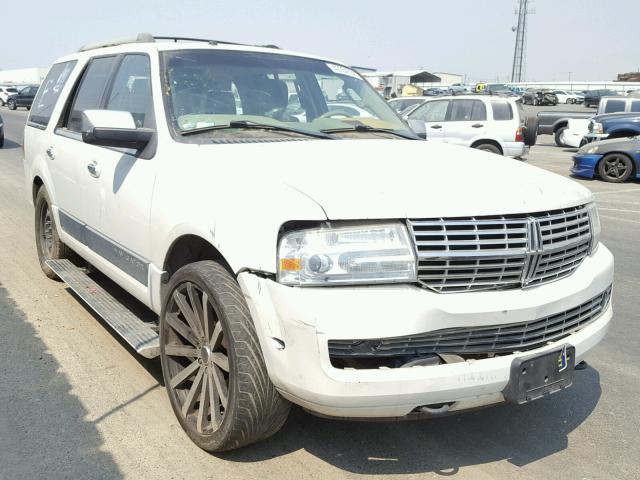 5LMFU27598LJ01455 - 2008 LINCOLN NAVIGATOR WHITE photo 1