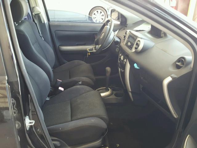 JTKKT624350094541 - 2005 TOYOTA SCION XA BLACK photo 5