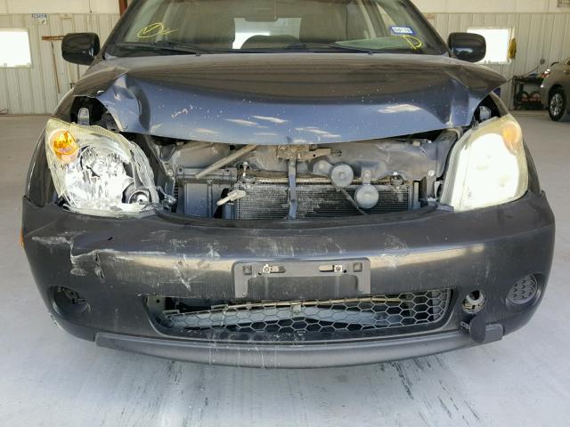 JTKKT624350094541 - 2005 TOYOTA SCION XA BLACK photo 9