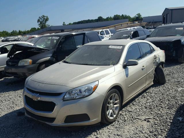 1G11C5SL2FF194240 - 2015 CHEVROLET MALIBU 1LT ოქროსფერი ფოტო 2