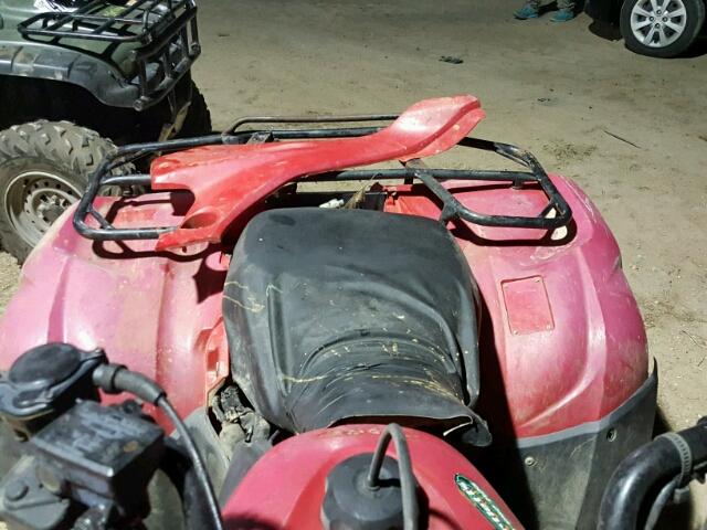 1HFTE3406A4300071 - 2010 HONDA TRX420 RED photo 6