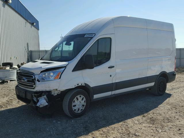 1FTNR2XVXFKA03042 - 2015 FORD TRANSIT T- WHITE photo 2