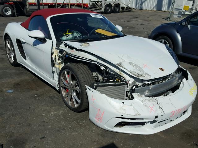 WP0CB2A82HS241193 - 2017 PORSCHE BOXSTER S WHITE photo 1