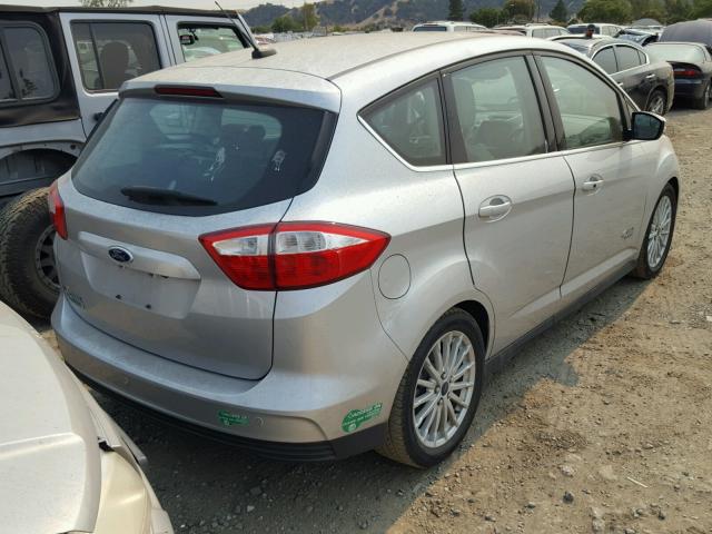 1FADP5CU5FL103338 - 2015 FORD C-MAX PREM SILVER photo 4