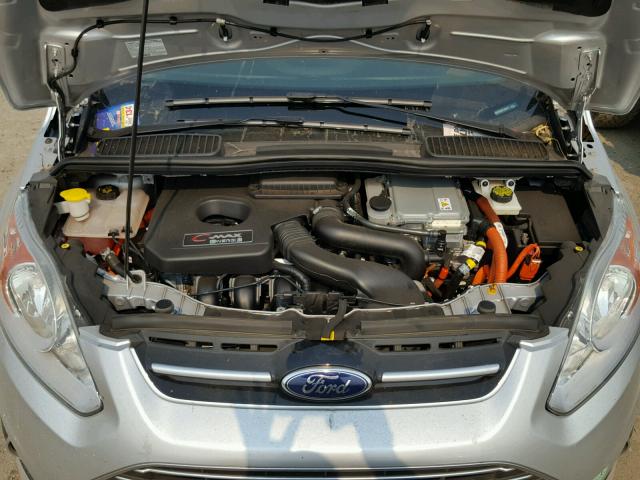 1FADP5CU5FL103338 - 2015 FORD C-MAX PREM SILVER photo 7