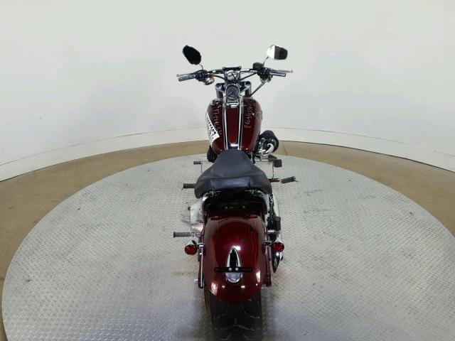 1HD1JK51X9Y025726 - 2009 HARLEY-DAVIDSON FXCWC RED photo 9