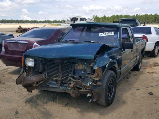 JB7FL25E1JP061724 - 1988 DODGE RAM 50 GREEN photo 2