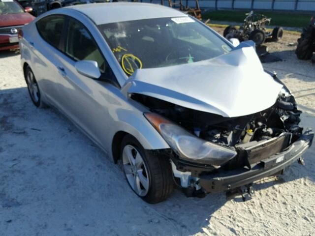 KMHDH4AE7CU328679 - 2012 HYUNDAI ELANTRA GL SILVER photo 1