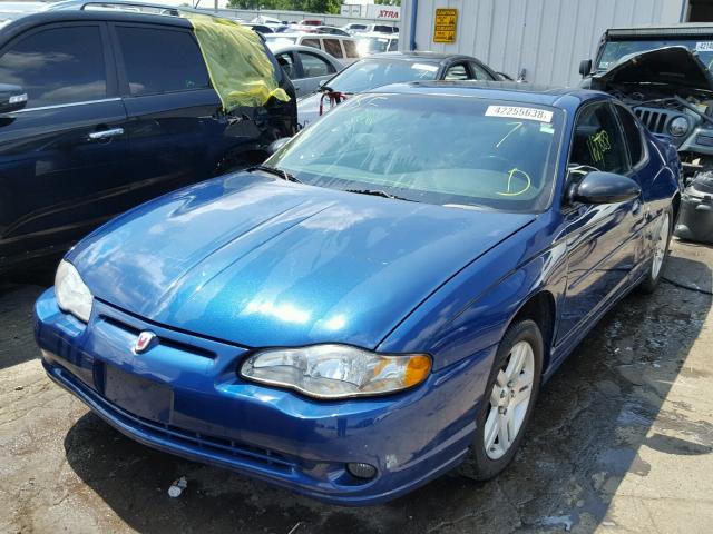 2G1WX12K439149265 - 2003 CHEVROLET MONTE CARL ლურჯი ფოტო 2