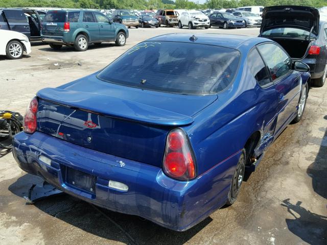2G1WX12K439149265 - 2003 CHEVROLET MONTE CARL ლურჯი ფოტო 4
