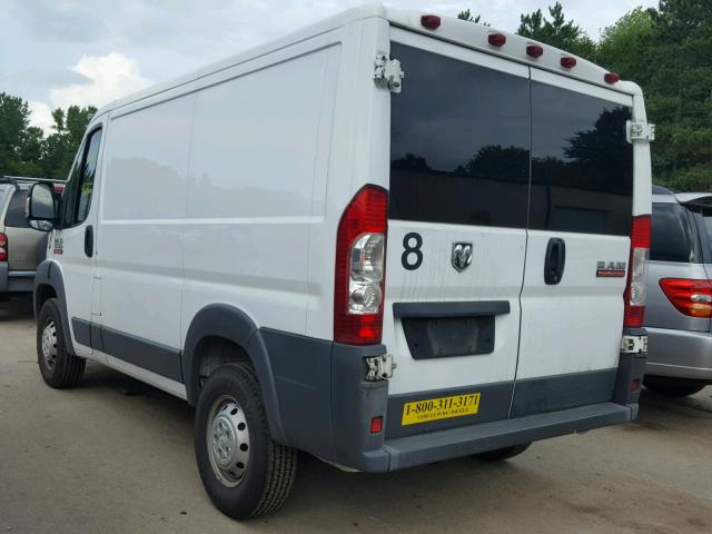 3C6TRVNGXGE129104 - 2016 RAM PROMASTER 白色 照片 3