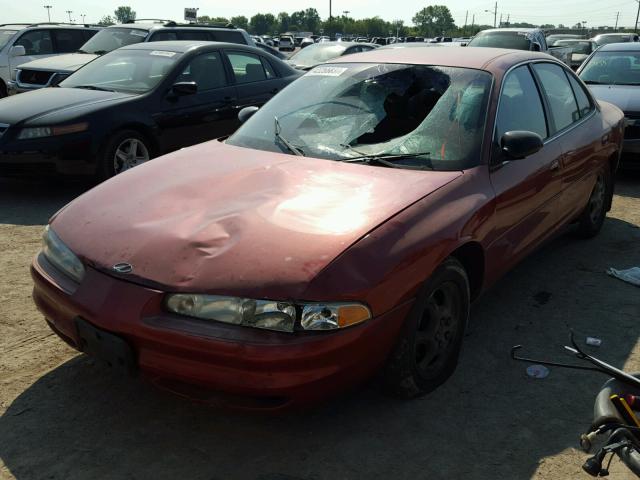 1G3WH52K1WF367297 - 1998 OLDSMOBILE INTRIGUE MAROON photo 2