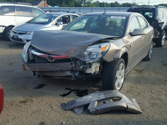 1G8ZS57N27F156266 - 2007 SATURN AURA XE BEIGE photo 2