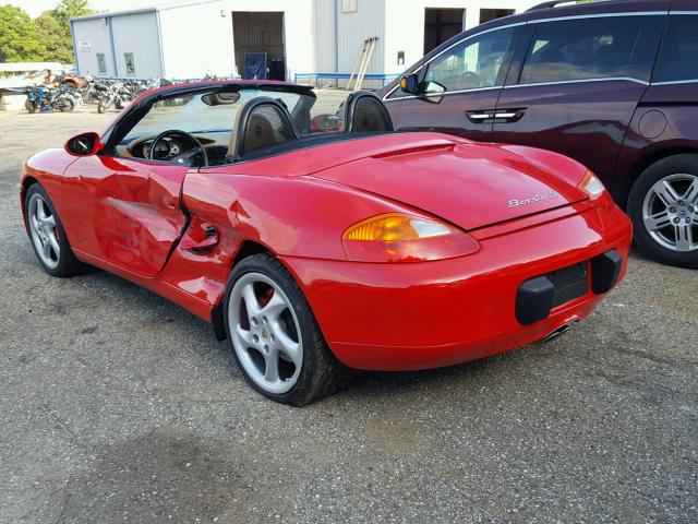 WP0CB29821U664161 - 2001 PORSCHE BOXSTER S RED photo 3