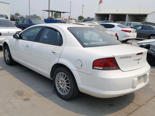 1C3EL46J74N386935 - 2004 CHRYSLER SEBRING LX WHITE photo 3