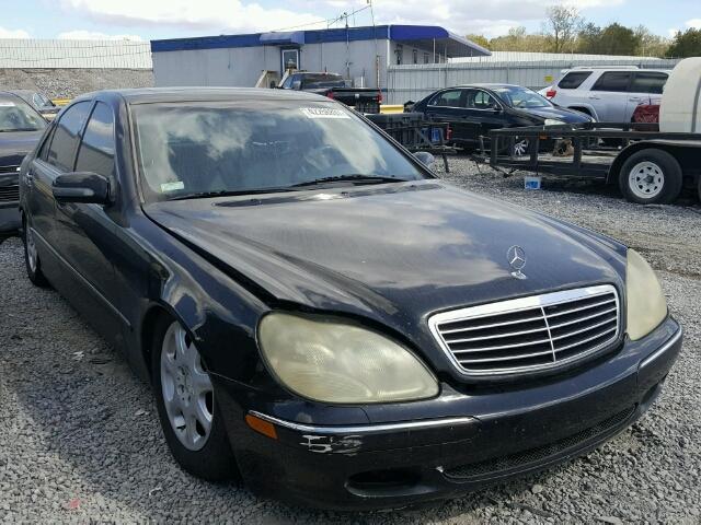 WDBNG75J0YA033869 - 2000 MERCEDES-BENZ S 500 BLACK photo 1