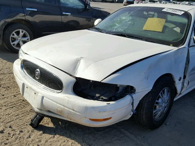 1G4HP54K724220900 - 2002 BUICK LESABRE WHITE photo 9