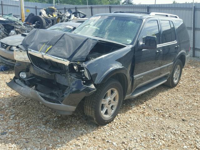 5LMEU88HX4ZJ46290 - 2004 LINCOLN AVIATOR 黑色 照片 2
