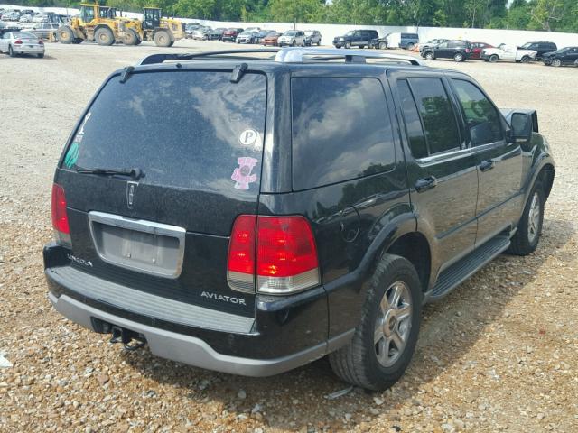 5LMEU88HX4ZJ46290 - 2004 LINCOLN AVIATOR 黑色 照片 4