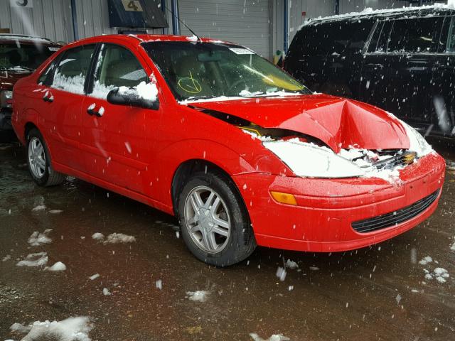 1FAFP34P42W357122 - 2002 FORD FOCUS SE RED photo 1