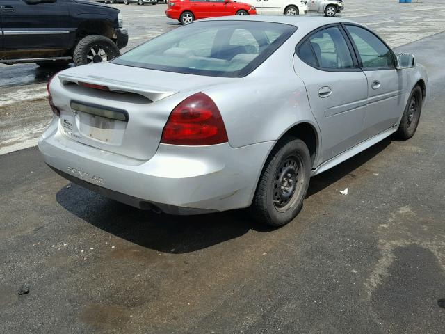 2G2WP522551165057 - 2005 PONTIAC GRAND PRIX SILVER photo 4