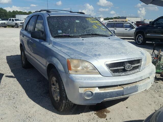 KNDJD733255496114 - 2005 KIA SORENTO EX BLUE photo 1