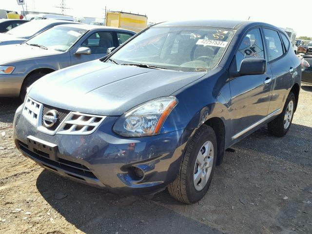 JN8AS5MV3EW713159 - 2014 NISSAN ROGUE SELE GRAY photo 2