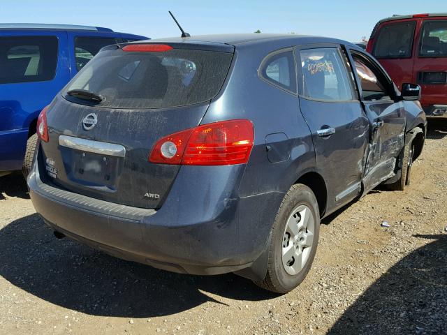 JN8AS5MV3EW713159 - 2014 NISSAN ROGUE SELE GRAY photo 4