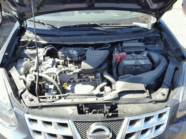 JN8AS5MV3EW713159 - 2014 NISSAN ROGUE SELE GRAY photo 7