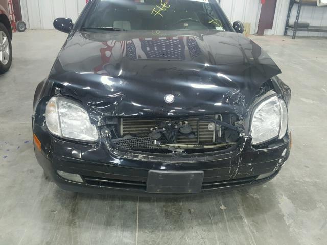 WDBKK47F8XF092842 - 1999 MERCEDES-BENZ SLK 230 KO BLACK photo 9