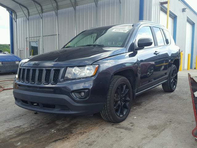 1C4NJCBA1ED666455 - 2014 JEEP COMPASS SP CHARCOAL photo 2