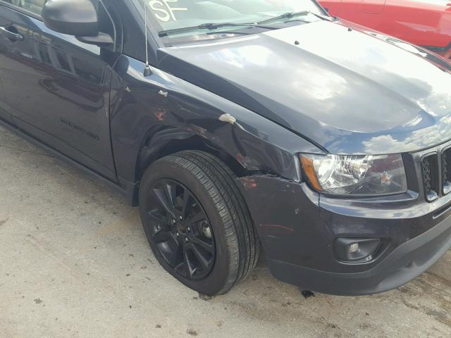 1C4NJCBA1ED666455 - 2014 JEEP COMPASS SP CHARCOAL photo 9