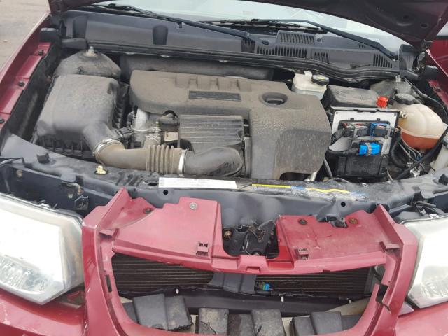 1G8AJ52F95Z167261 - 2005 SATURN ION LEVEL MAROON photo 7