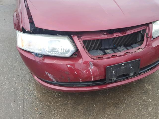 1G8AJ52F95Z167261 - 2005 SATURN ION LEVEL MAROON photo 9