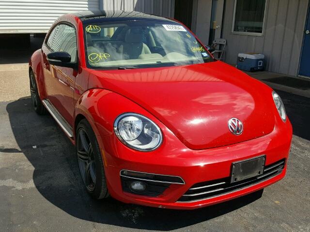 3VWVS7AT1DM684445 - 2013 VOLKSWAGEN BEETLE TUR RED photo 1